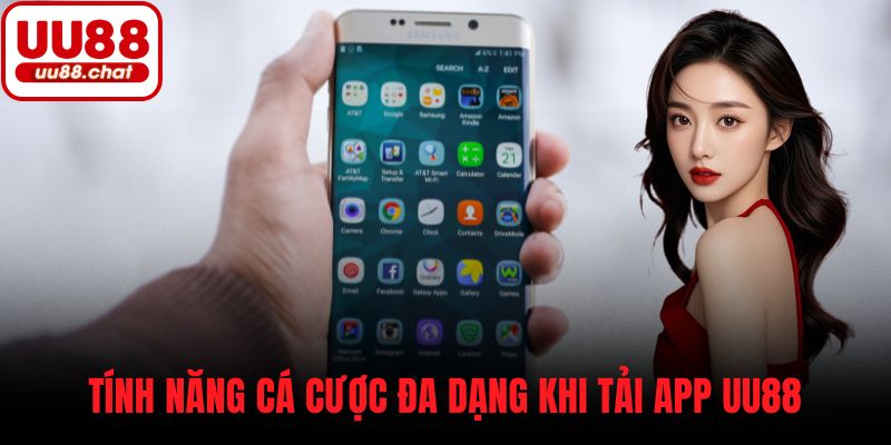 Tính năng cá cược đa dạng khi tải app UU88