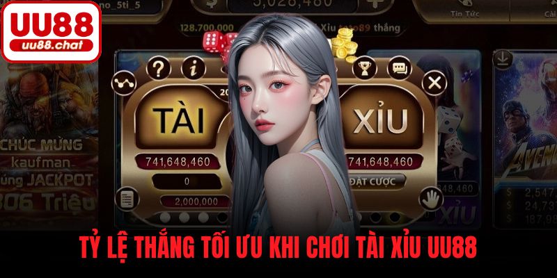 Tỷ lệ thắng tối ưu khi chơi tài xỉu UU88